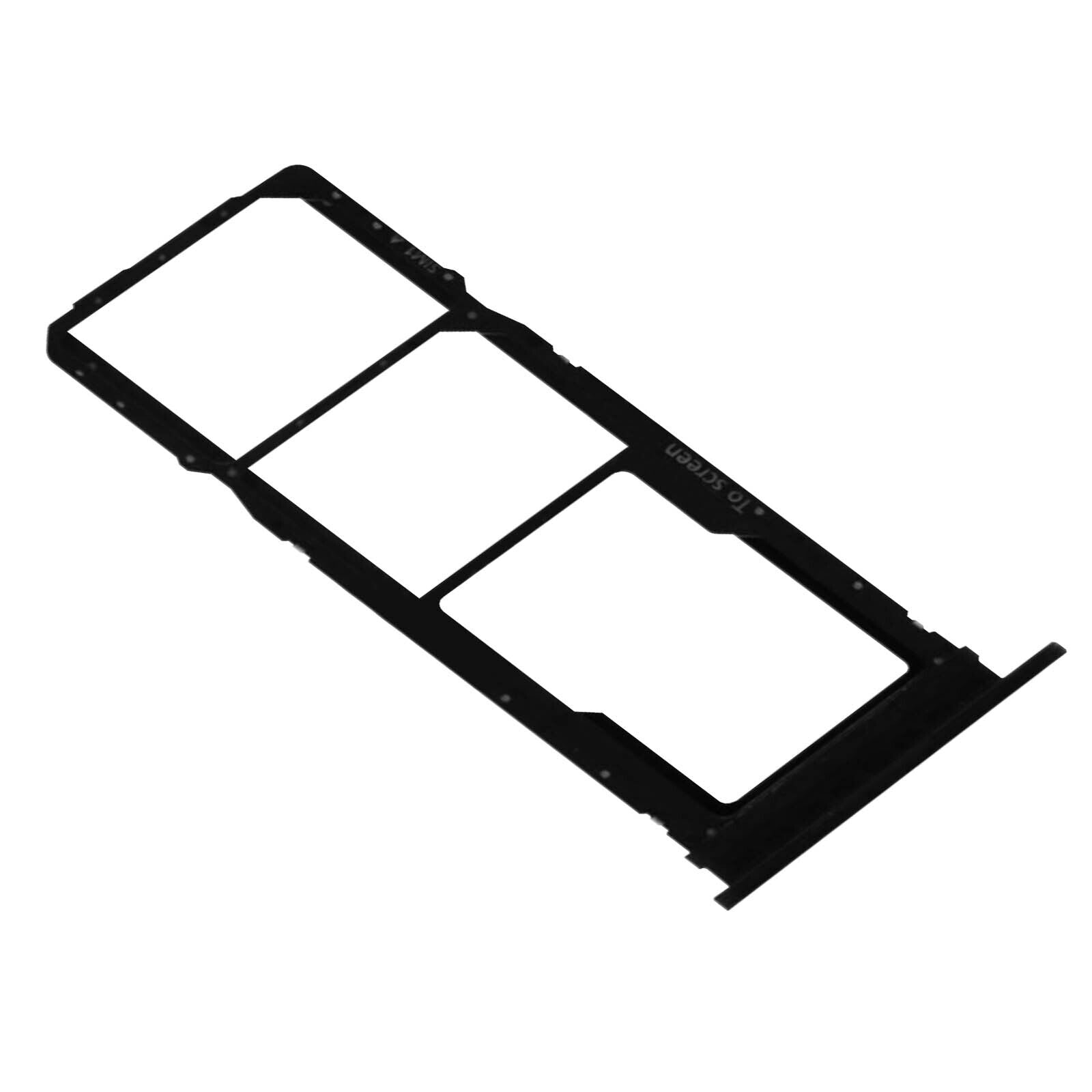 Sim Tray For Samsung Galaxy A71 Black